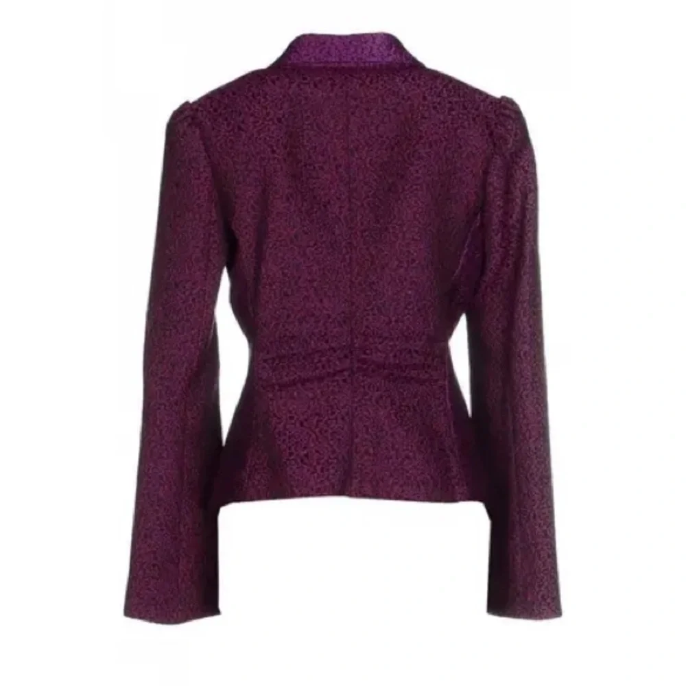 Elie Tahari Rich Purple Women's Blazer - Picture 3 of 5